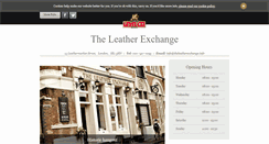 Desktop Screenshot of leatherexchange.co.uk